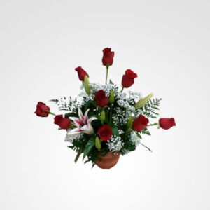 arreglo de rosas rojas floristeria bogota